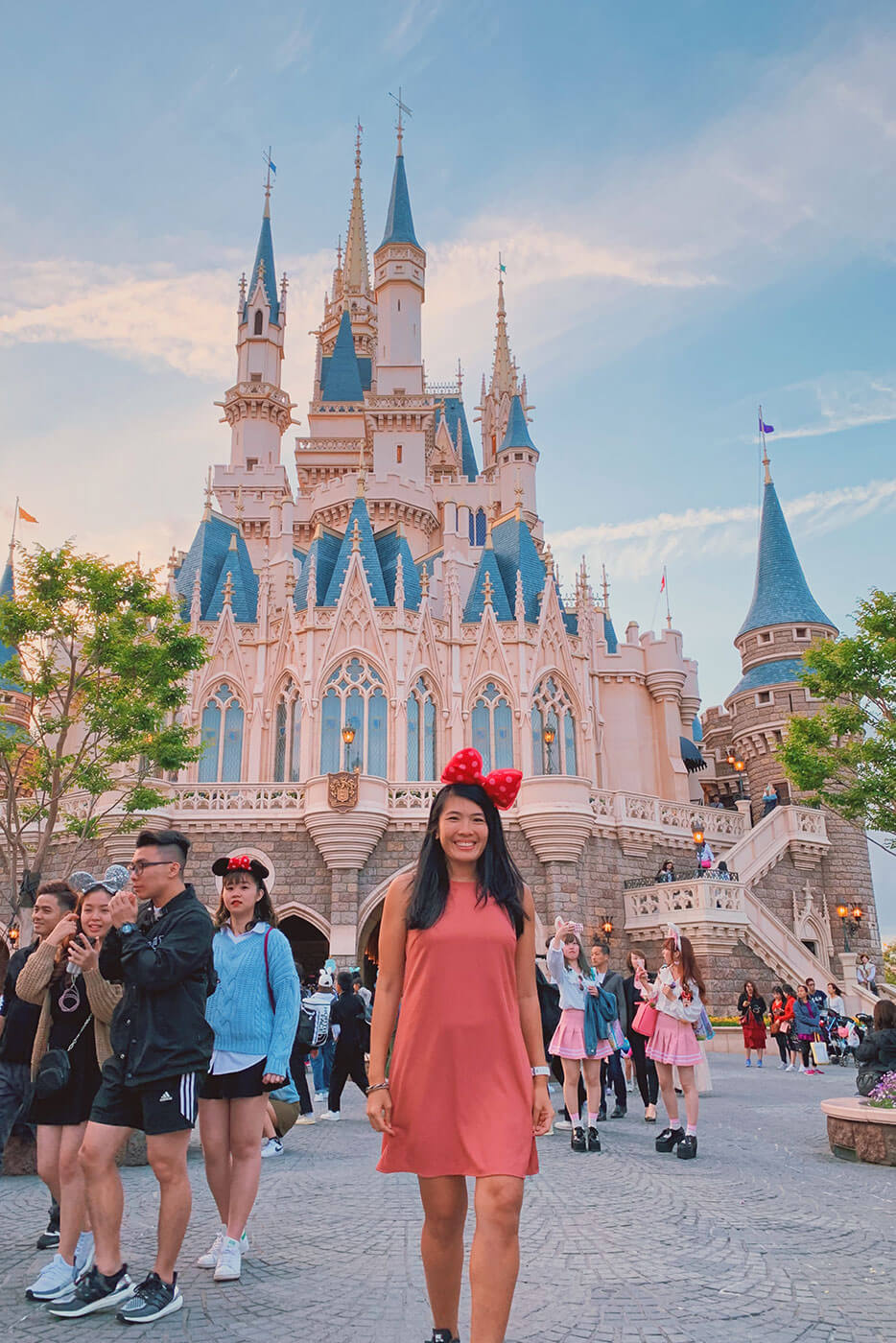 Cinderella Castle at Tokyo Disneyland