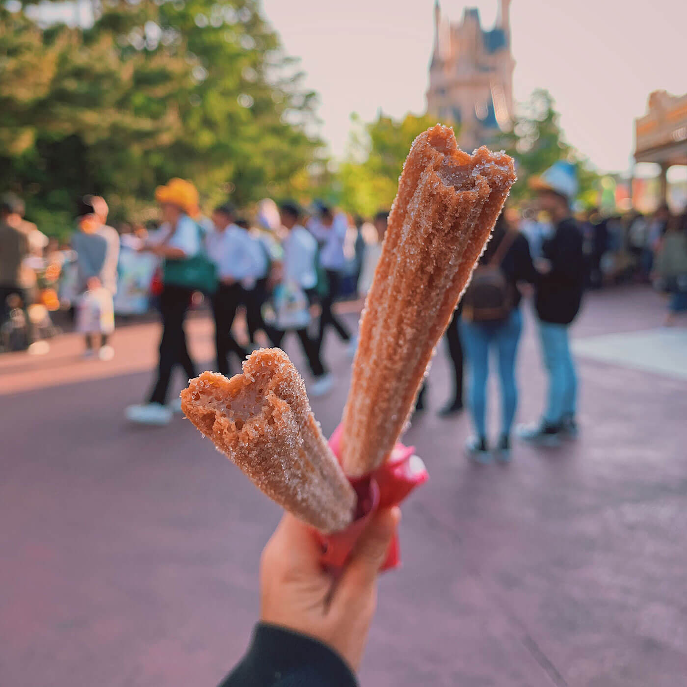 Mickey Churros at Tokyo Disneyland