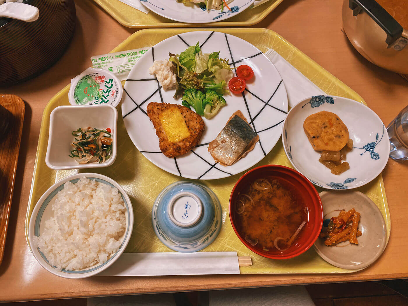 Dinner at Yokoo Sanso Kamikochi