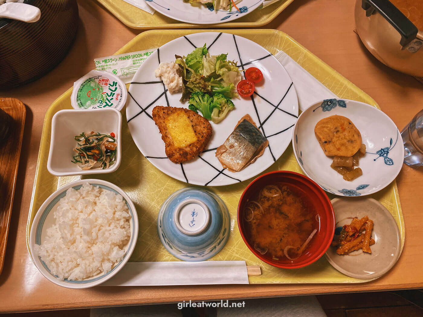 Dinner at Yokoo Sanso Kamikochi