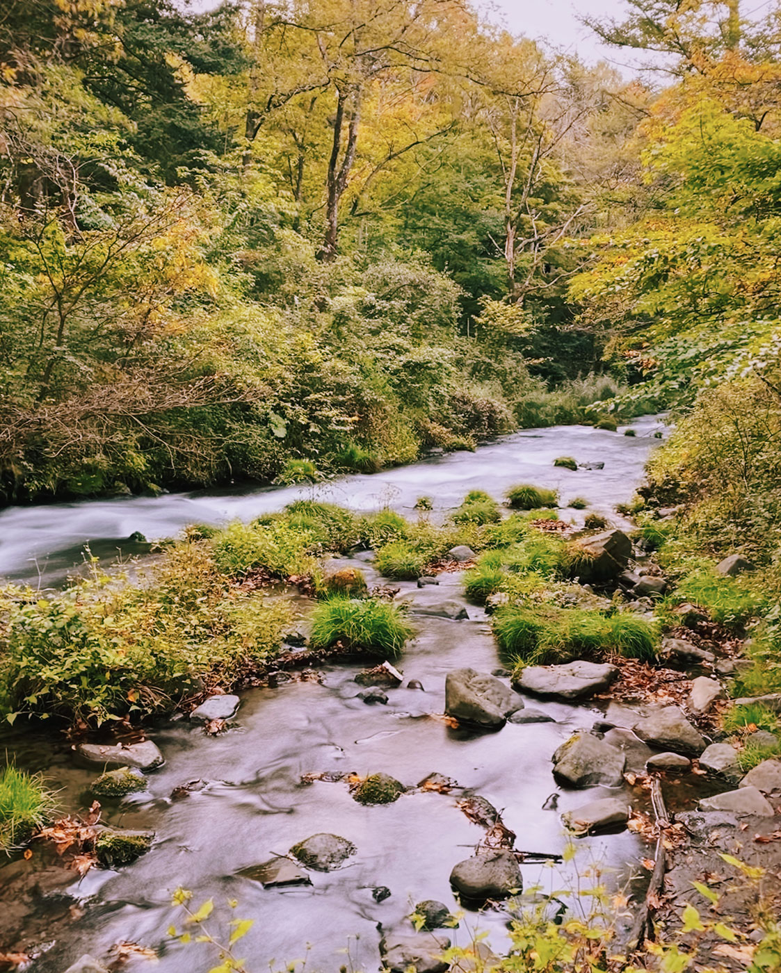 River next to Harunire Terrace