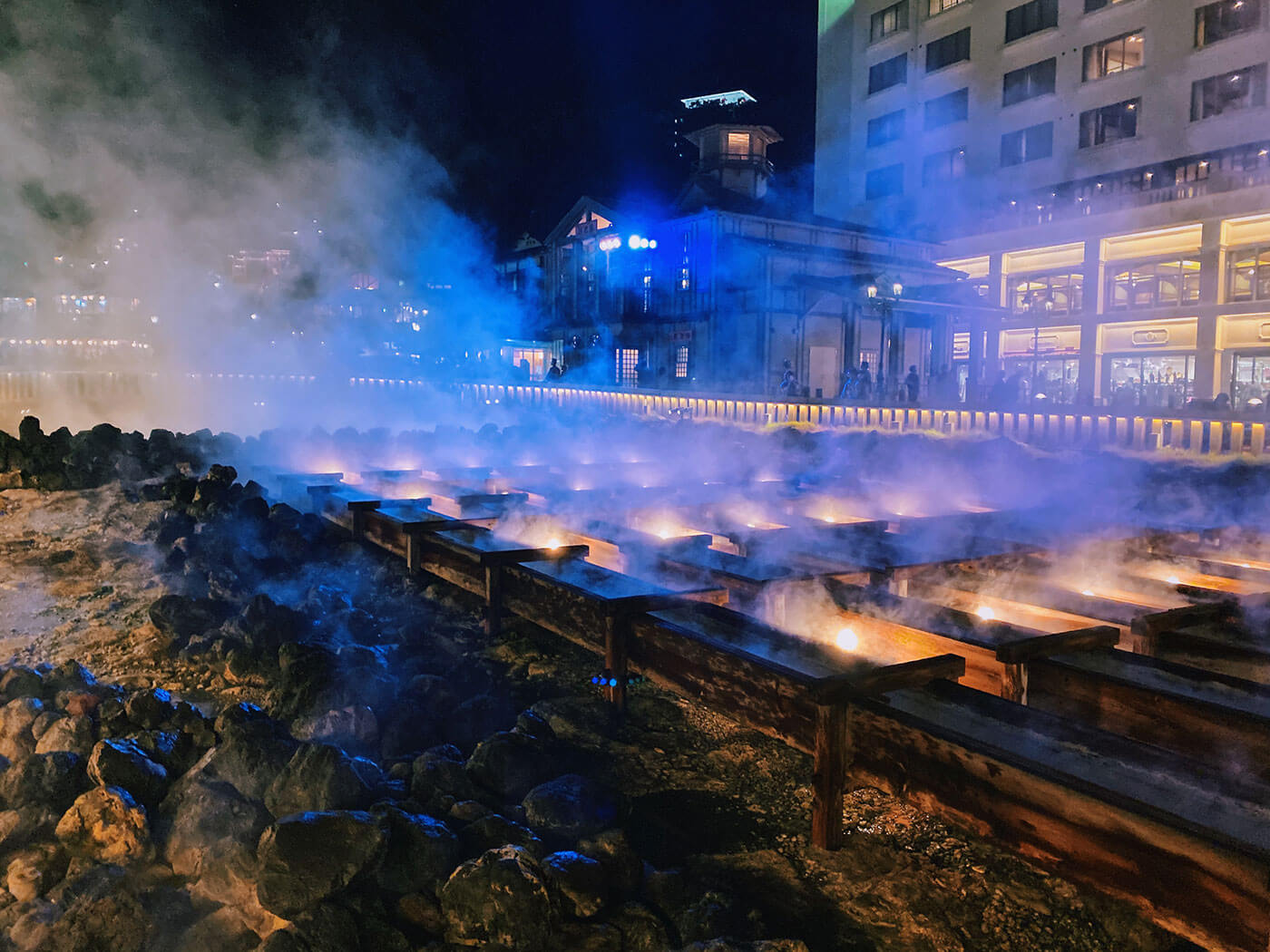 Yubatake at Kusatsu