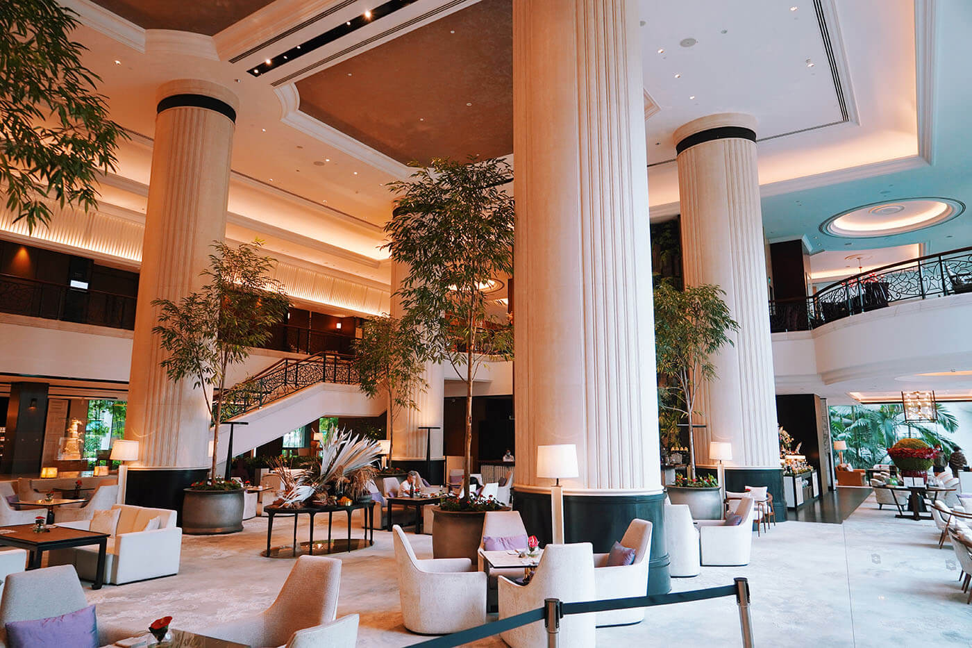 The Lobby Lounge of Shang-ri La Orchard