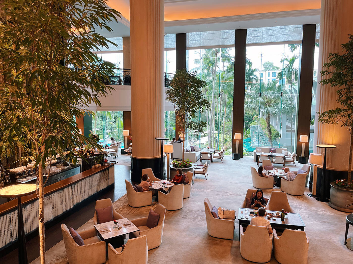 The Lobby Lounge of Shang-ri La Orchard