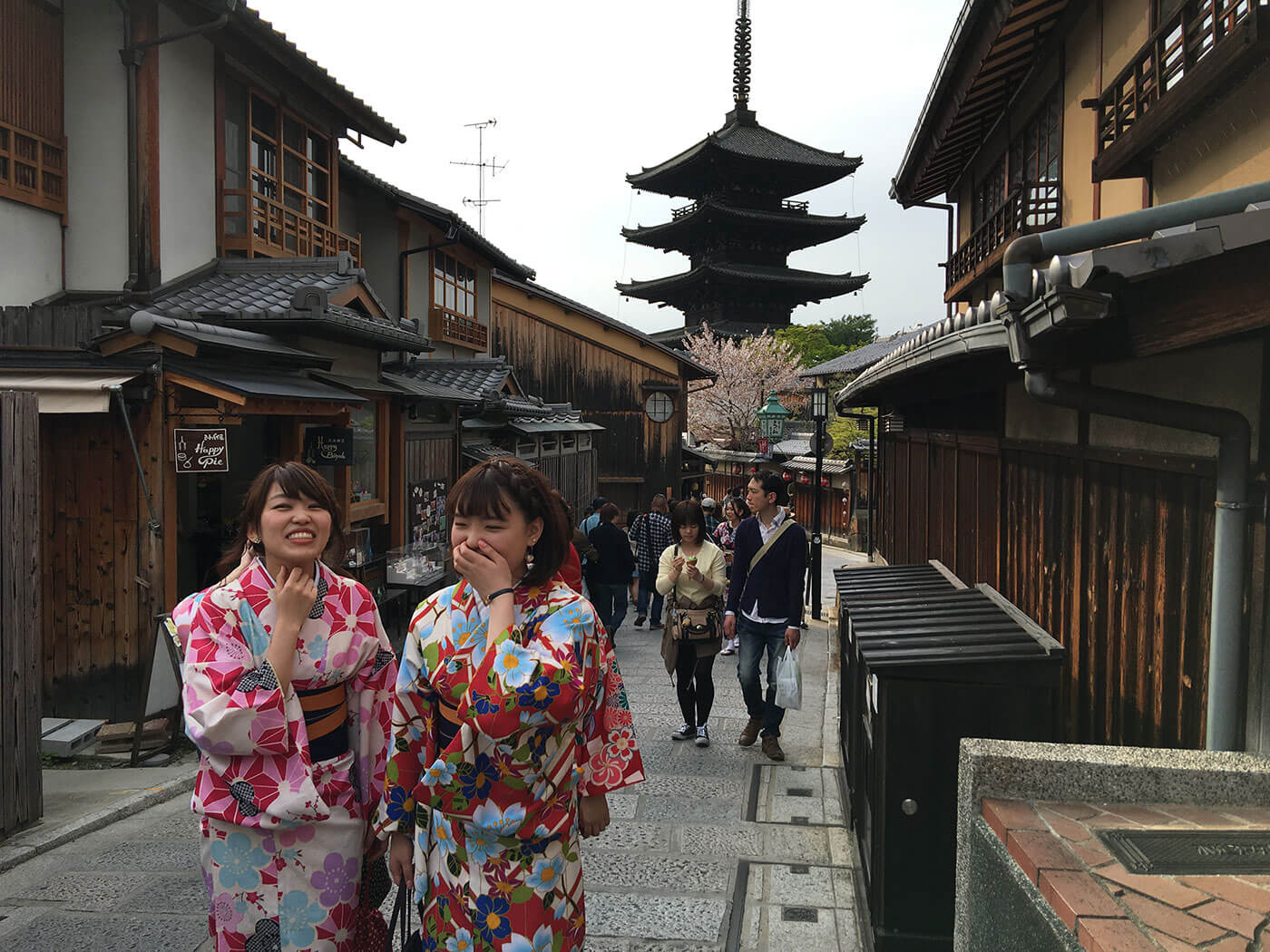 Kimono at Higashiyama District in Kyoto