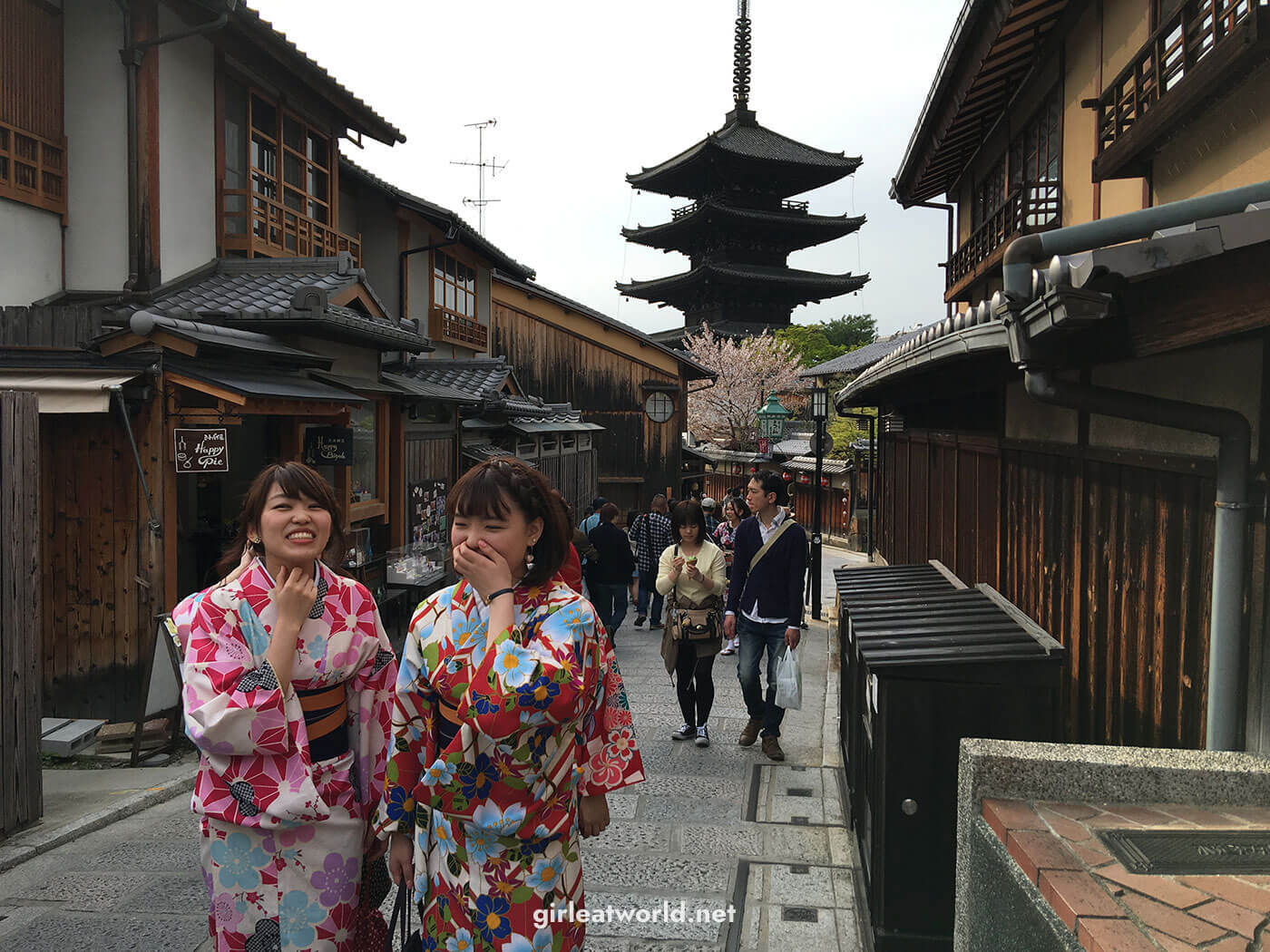 Kimono at Higashiyama District in Kyoto