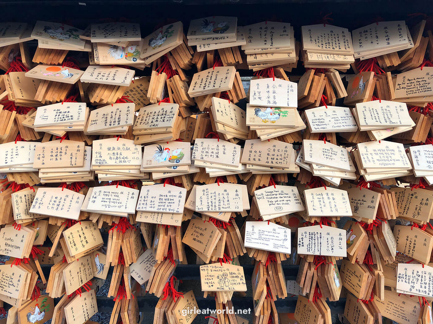 Ema at Kiyomizu-dera