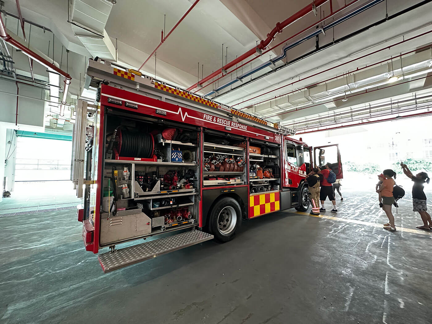 Kallang Fire Station Visit