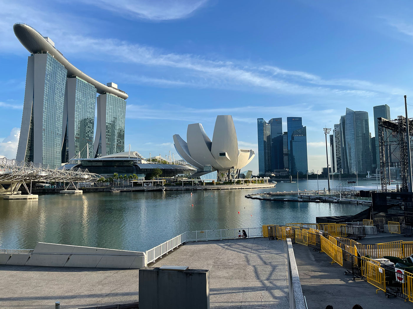 Singapore Promenade waterfront