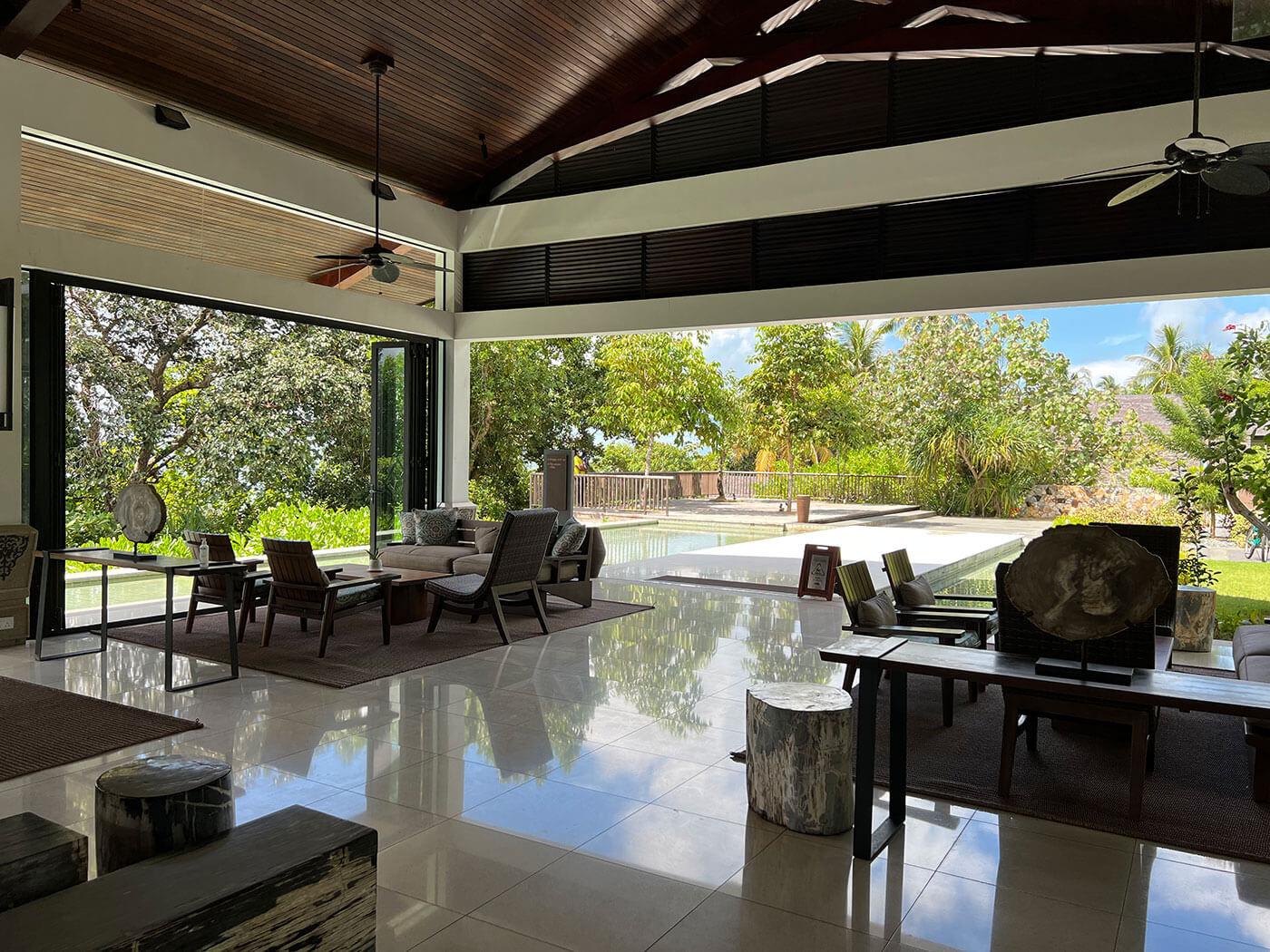 Lobby at The Residence Bintan