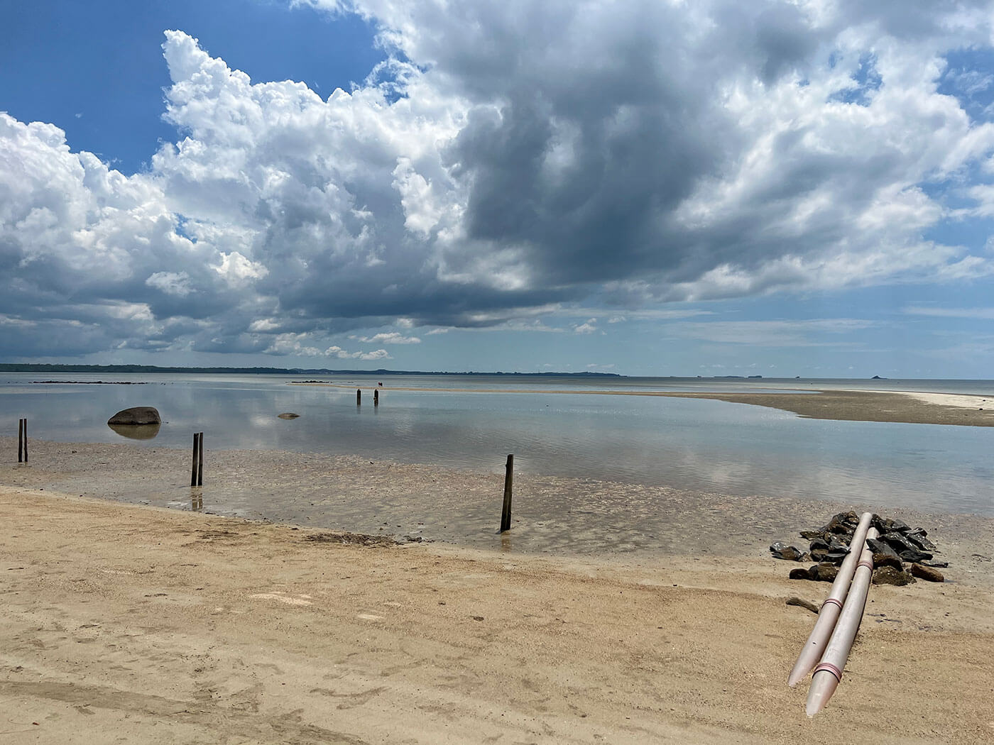 The beach at The Residence Bintan