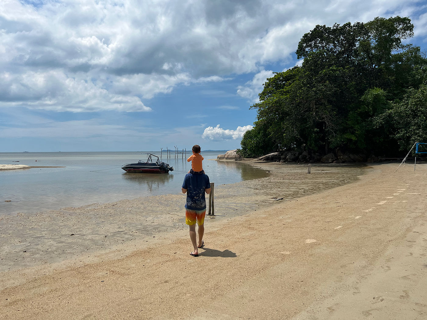 The beach at The Residence Bintan