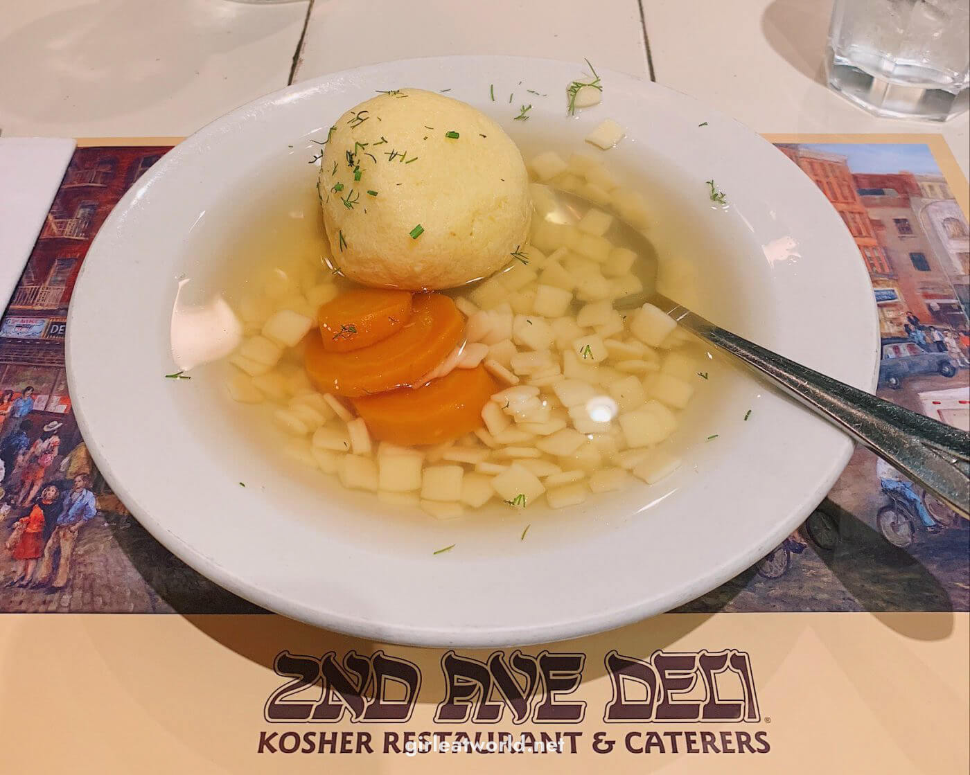NYC - Matzo Ball Soup