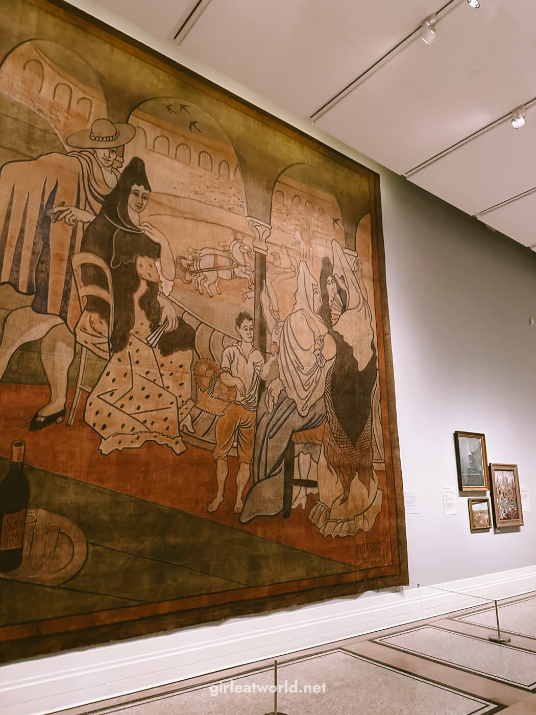 A Picasso Tapestry at NY Historical Society Museum