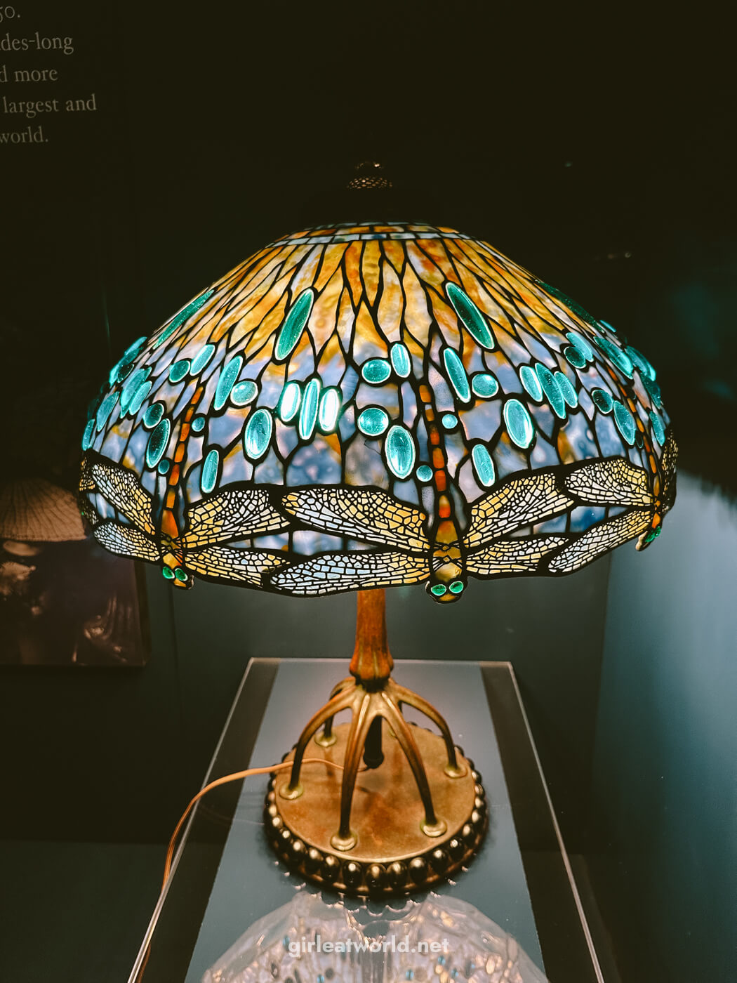 Gorgeous Tiffany Lamps at NY Historical Society Museum