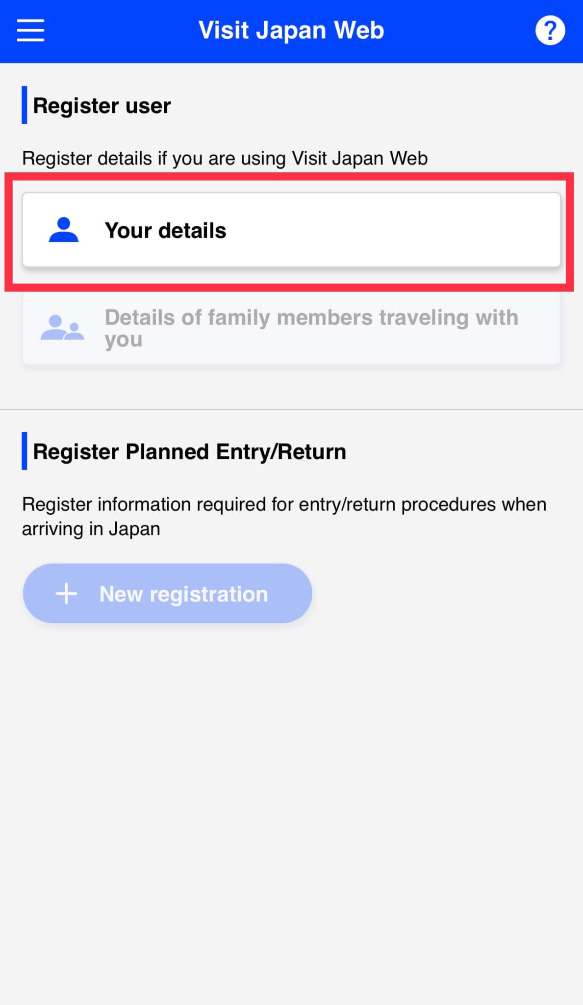 Visit Japan  How to Fill Out Japan Arrival Card Online (Step by