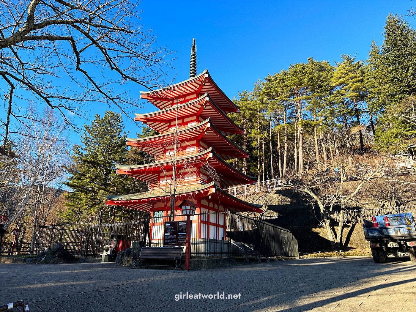 Chureito Pagoda at Fuji Five Lakes Arakuyama Sengen Park