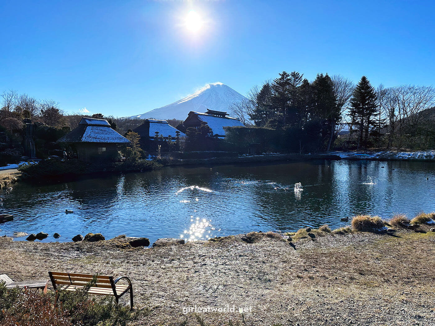 Hannokibayashi Folklore Museum in Oshino Hakkai