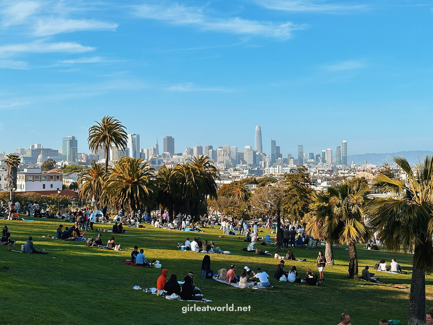 San Francisco Itinerary - Dolores Park