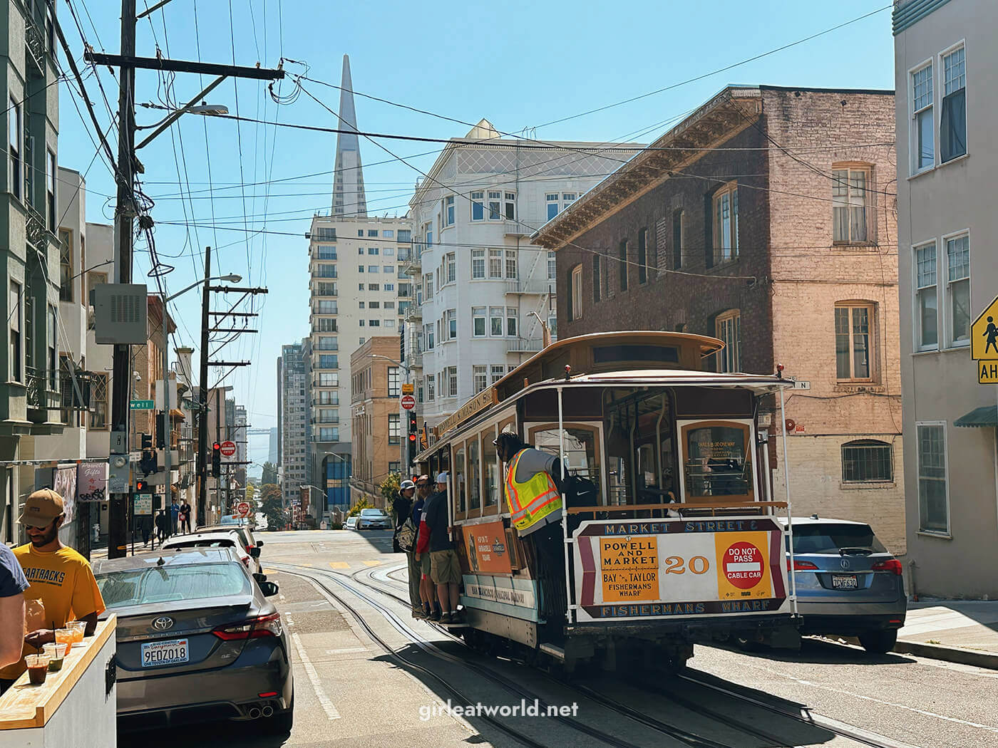 San Francisco Itinerary - Powell & Mason Cable Car