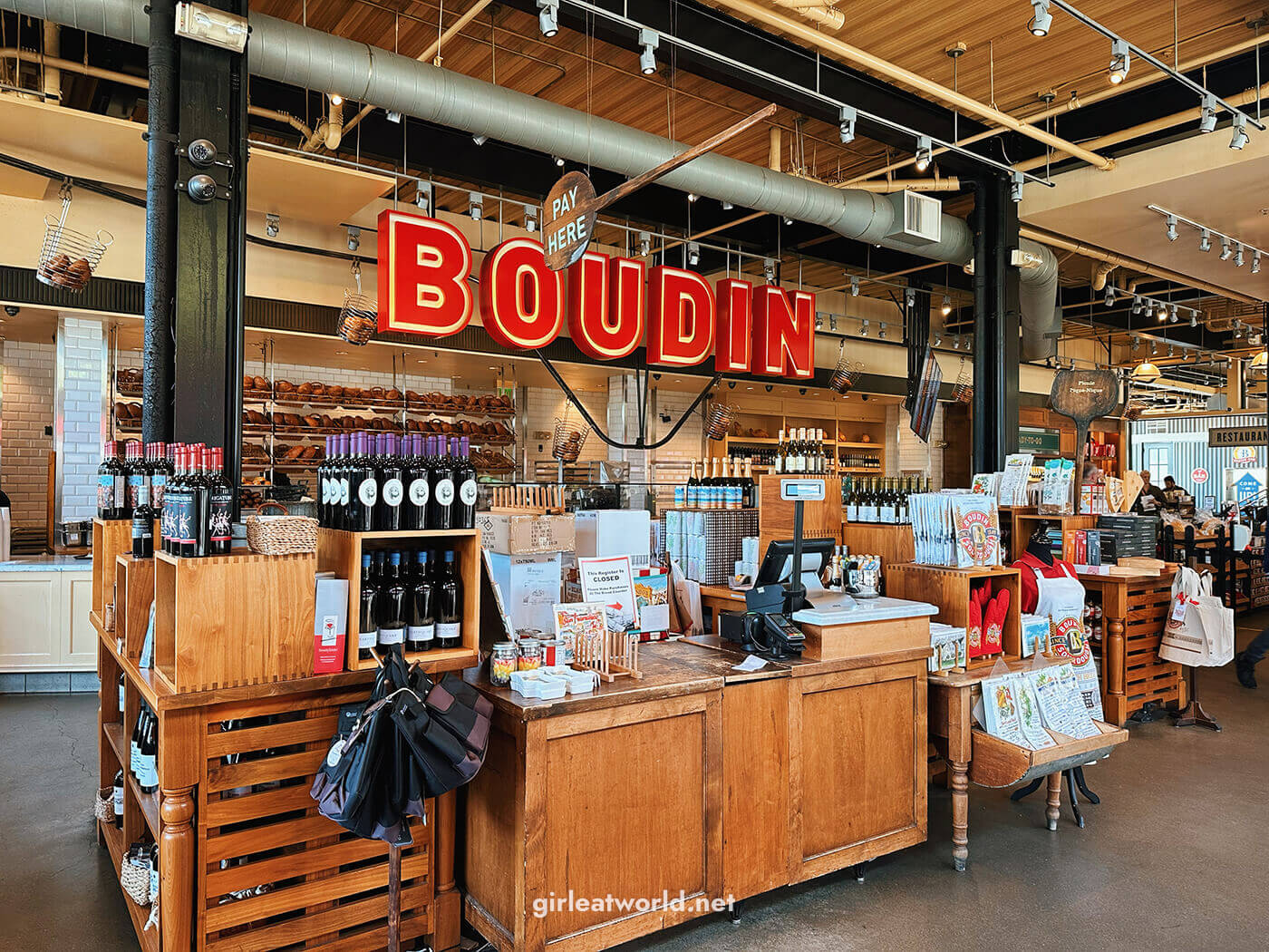 San Francisco Itinerary - Boudin Bakery