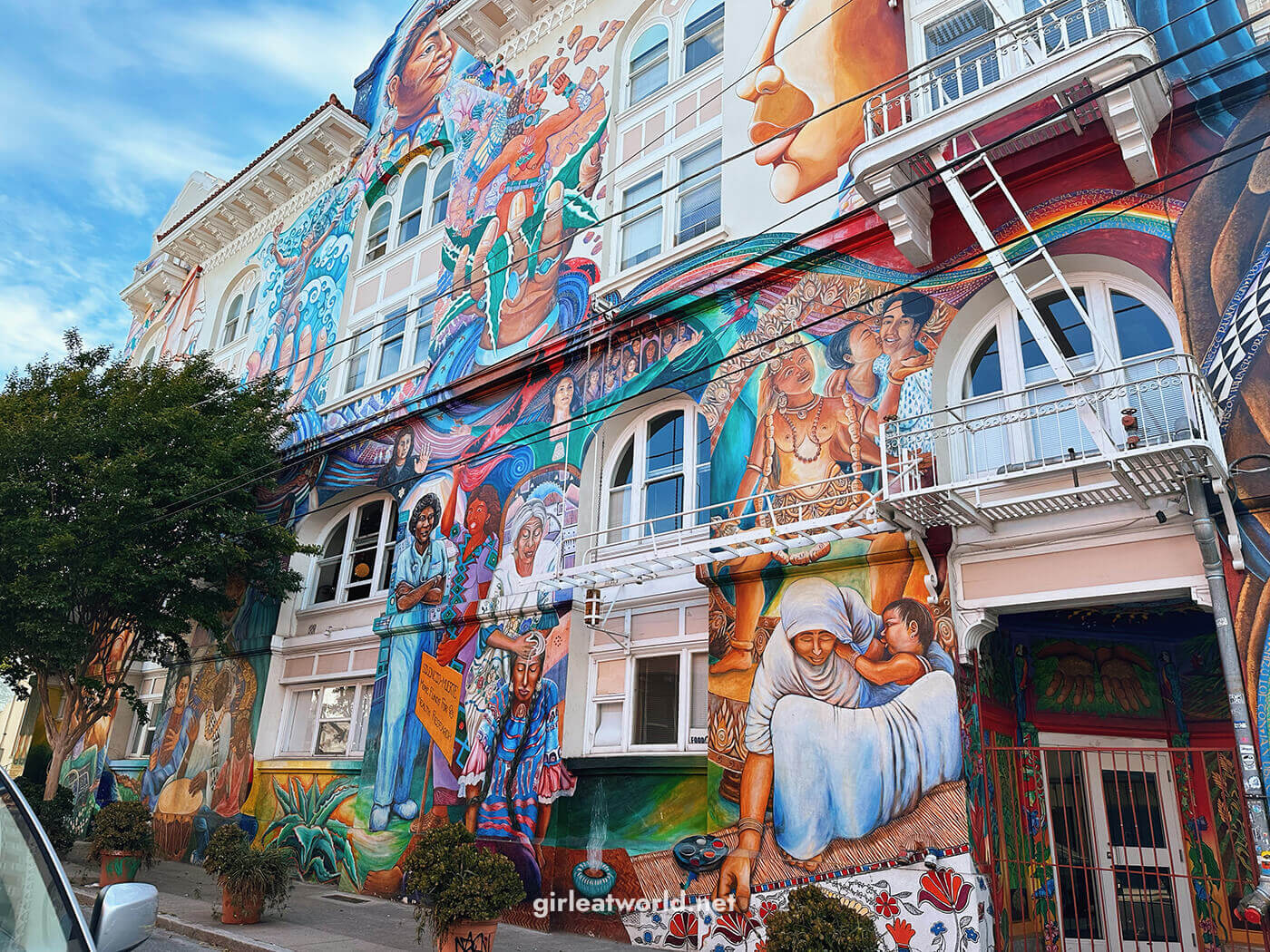 San Francisco Itinerary - Murals at Mission District