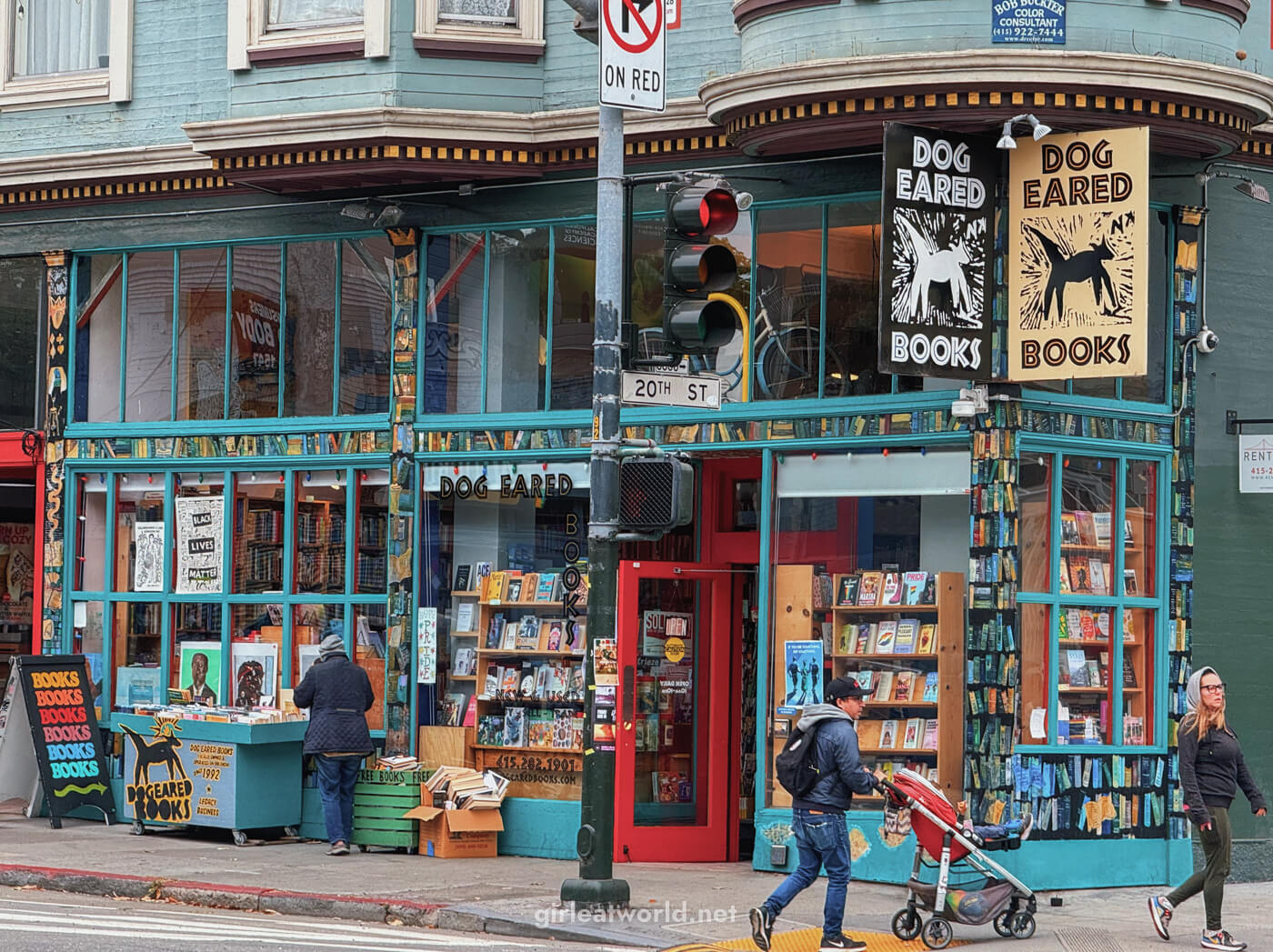 Dog Eared Books in Valencia St