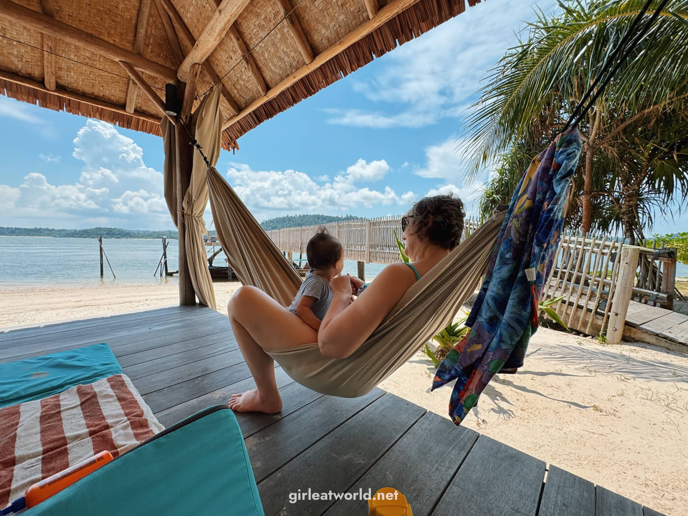Telunas Private Island Hammock