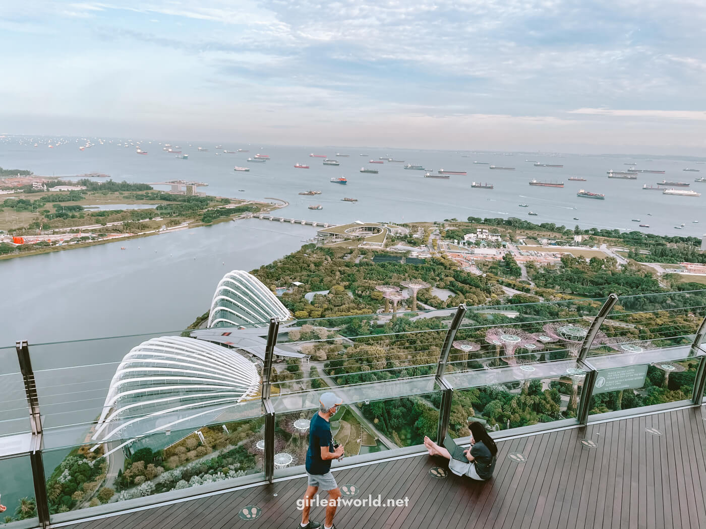 Singapore - 30 April, 2019 : Entrance of new attraction of Gardens