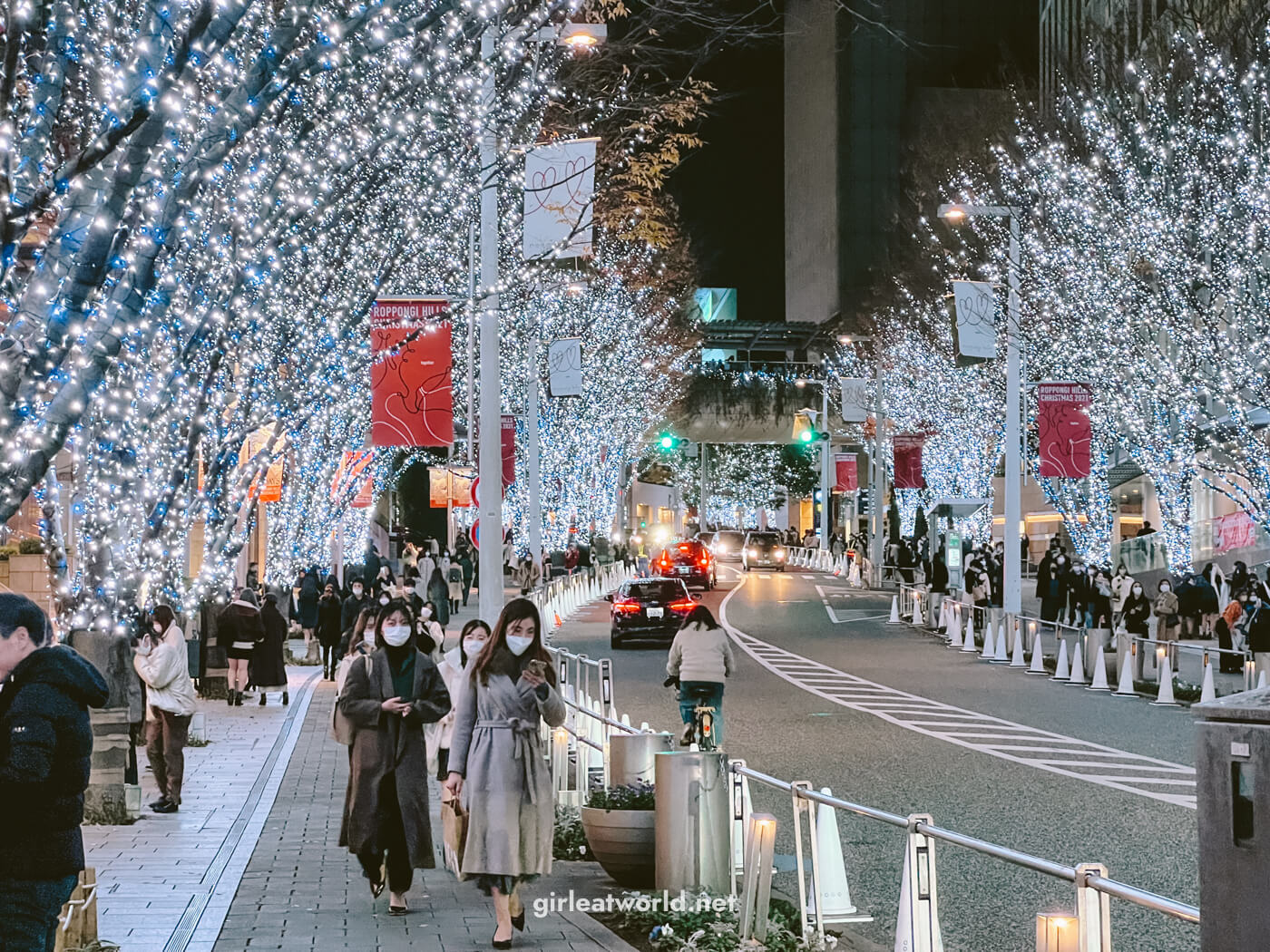 Keyakizaka Illumination at Roppongi Hills