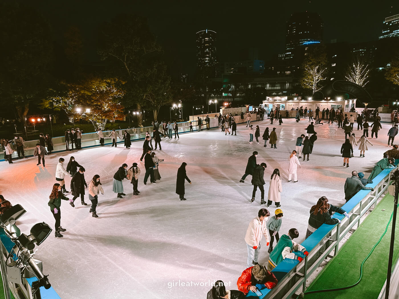 Ice Skating Rink at Tokyo Midtown