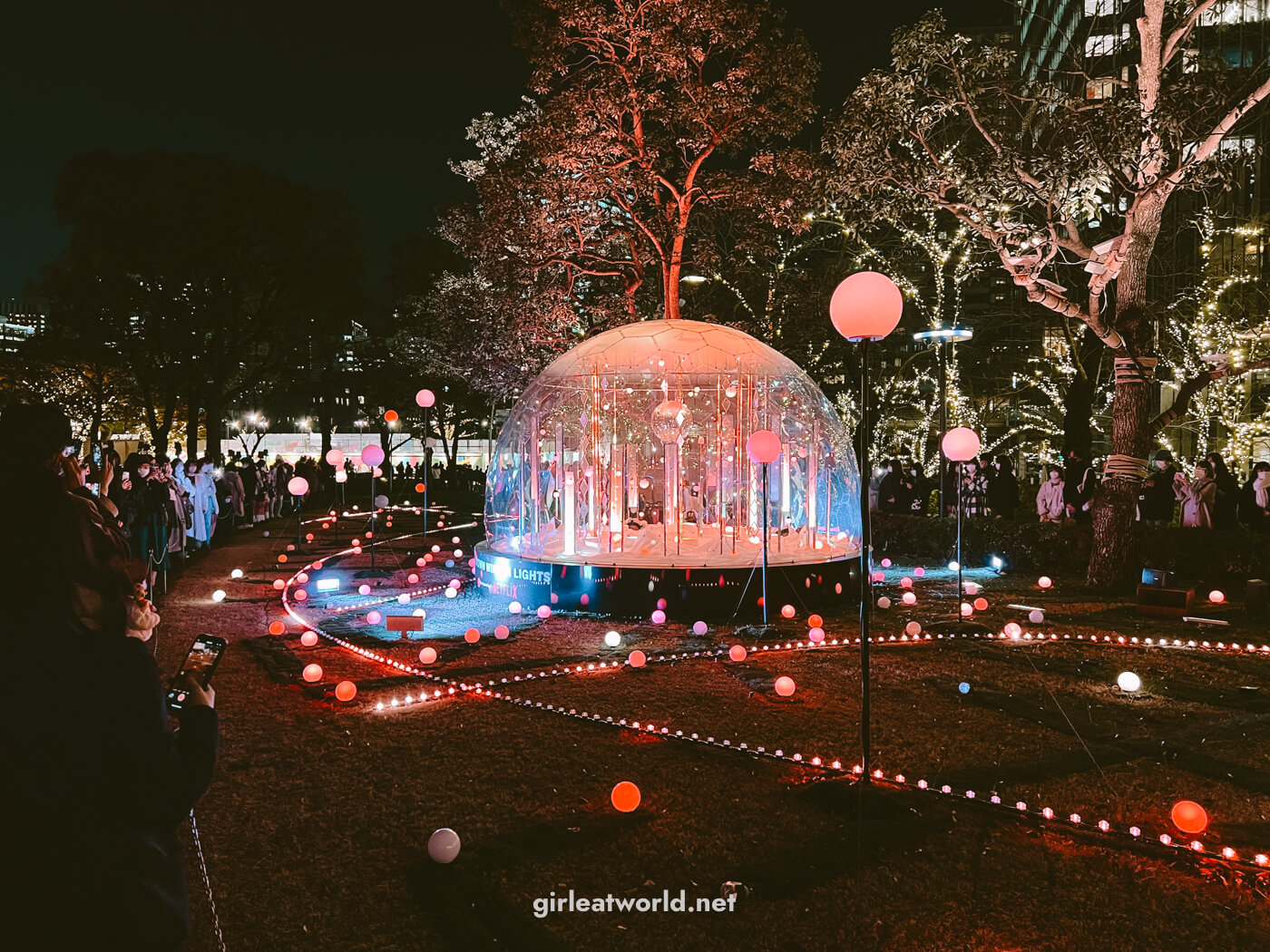 Christmas Illumination at Tokyo Midtown