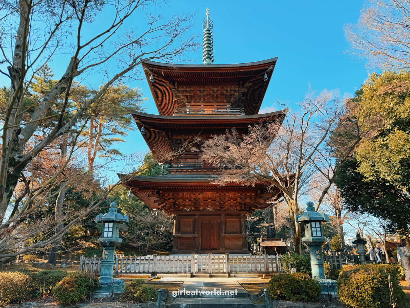 Pagoda at Gotokuji Temple