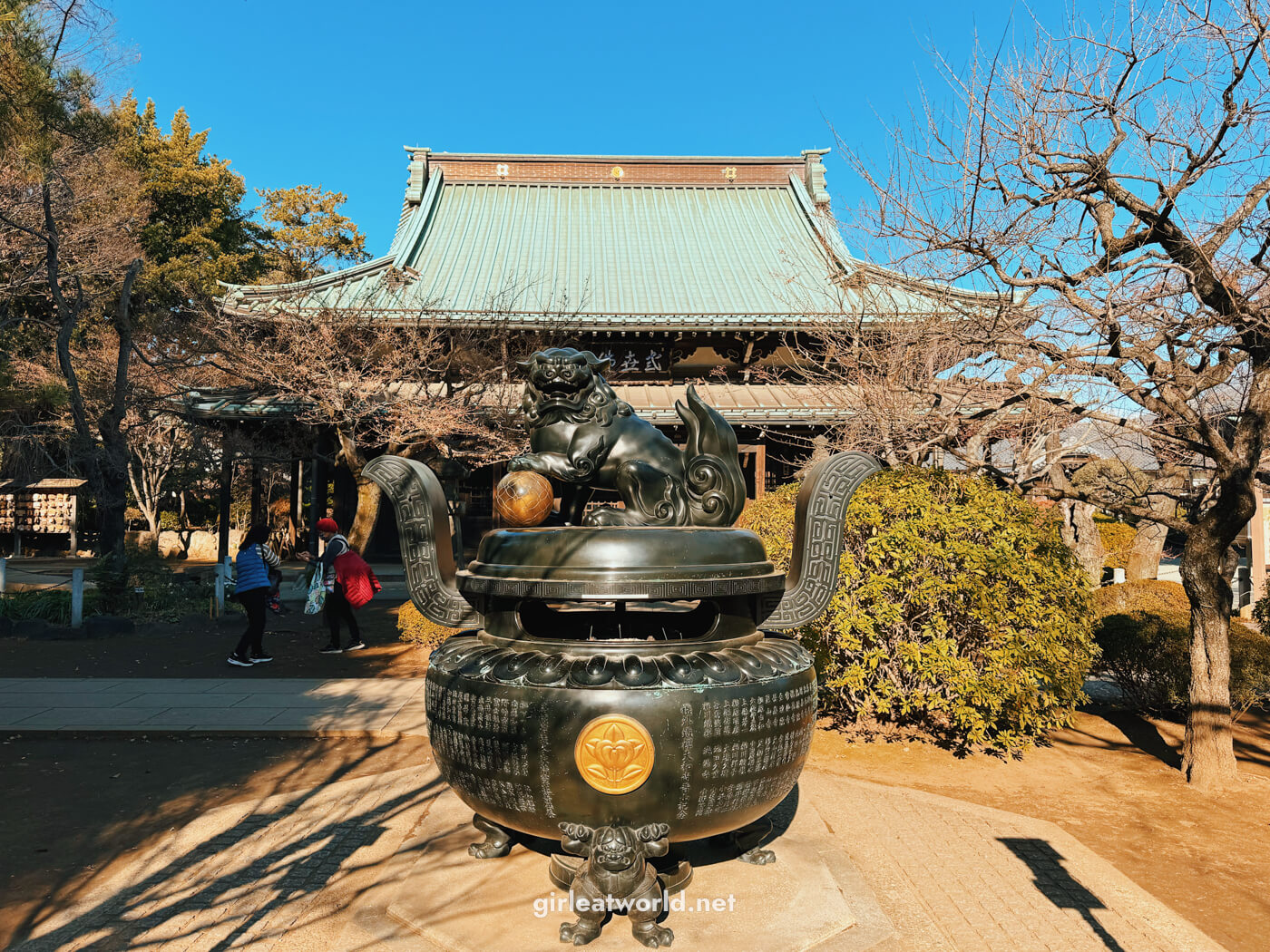 Komainu at Gotokuji Temple