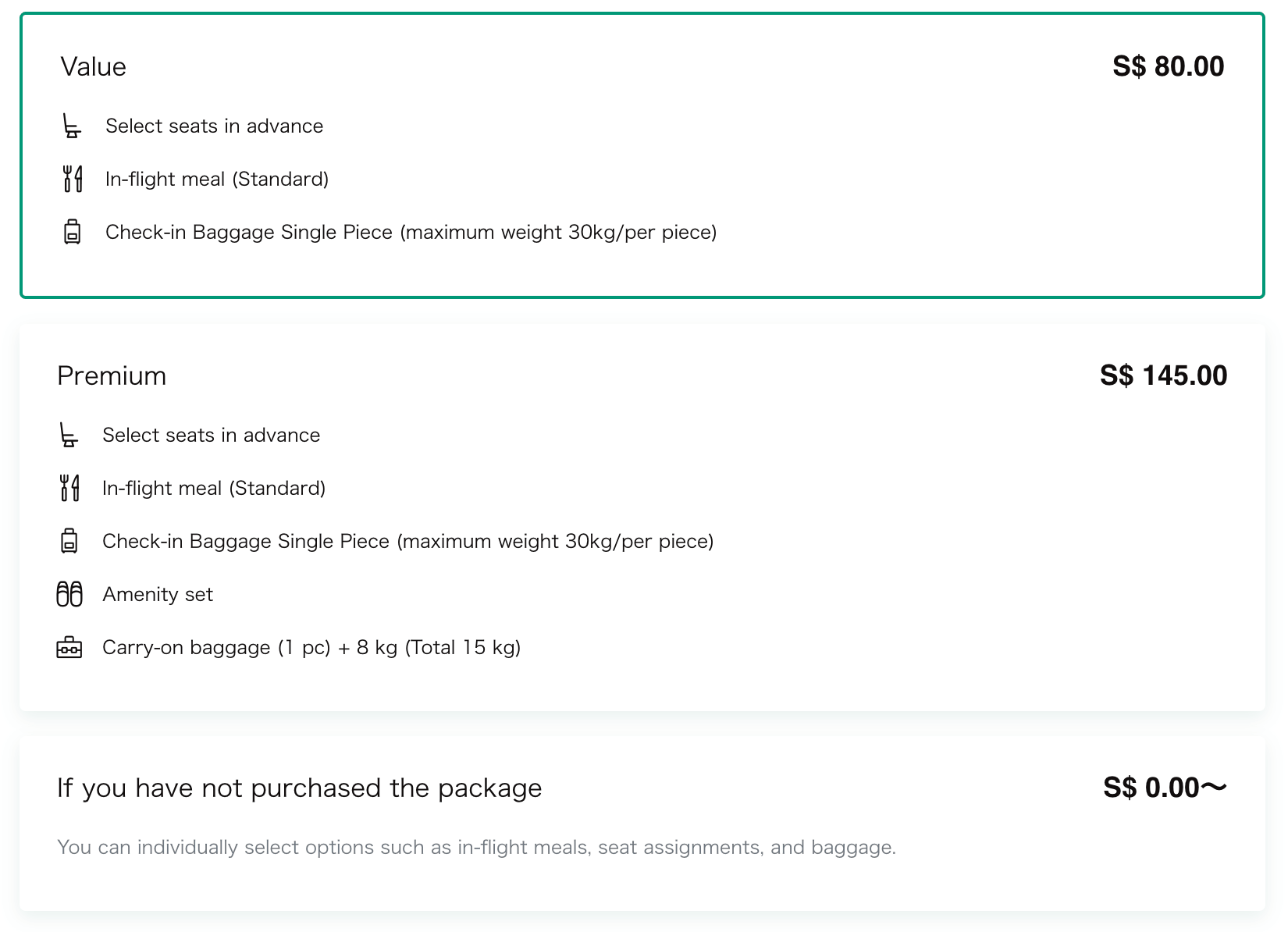 ZIPAIR Flight Package in 2026
