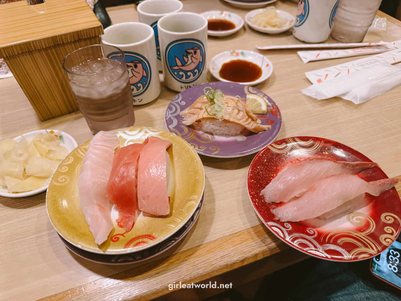 Sushi from Toriton Sushi in Sapporo