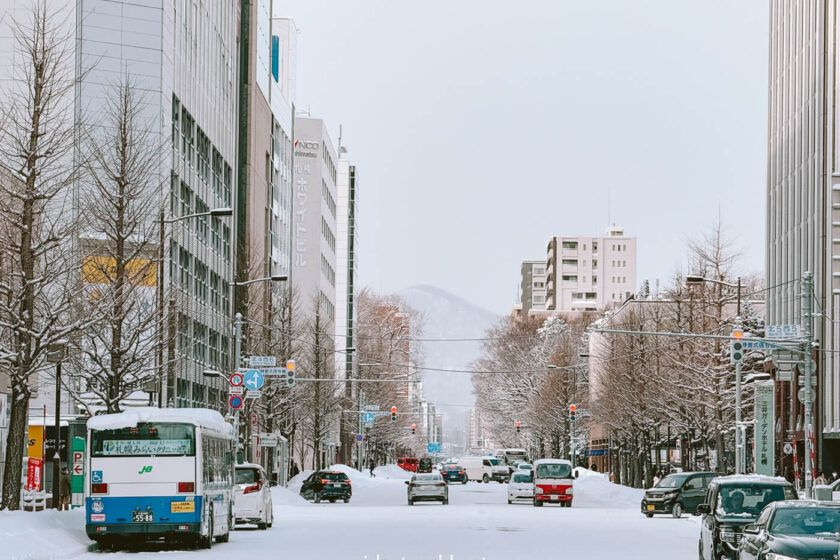 Sapporo in January