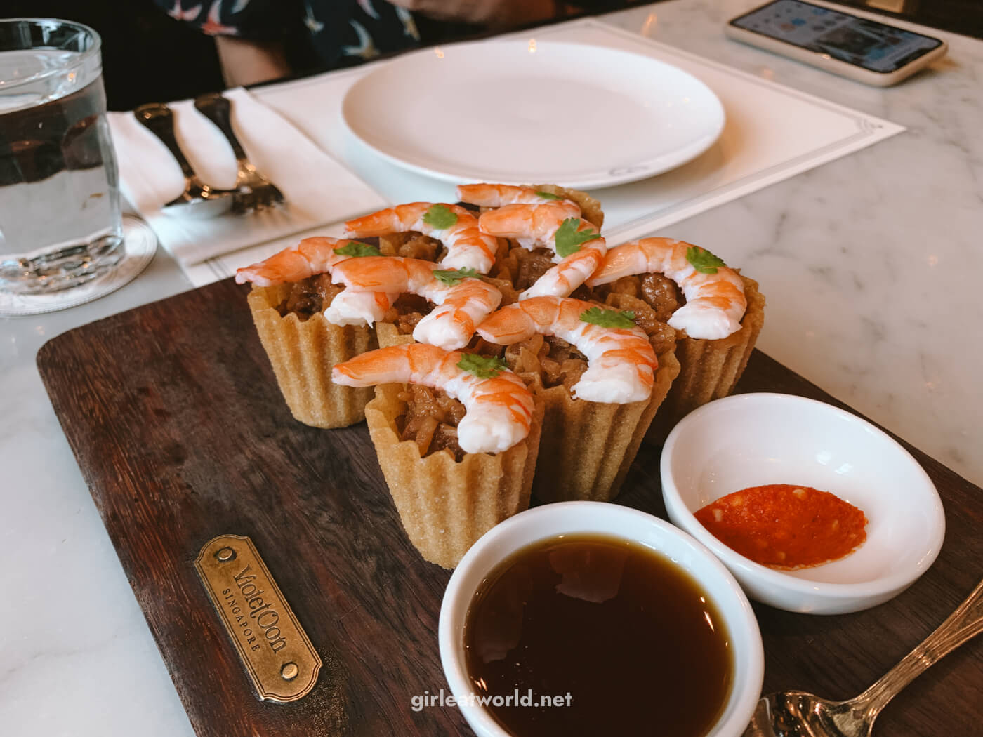 Singapore Food - Kueh Pai Tee at Violet Oon
