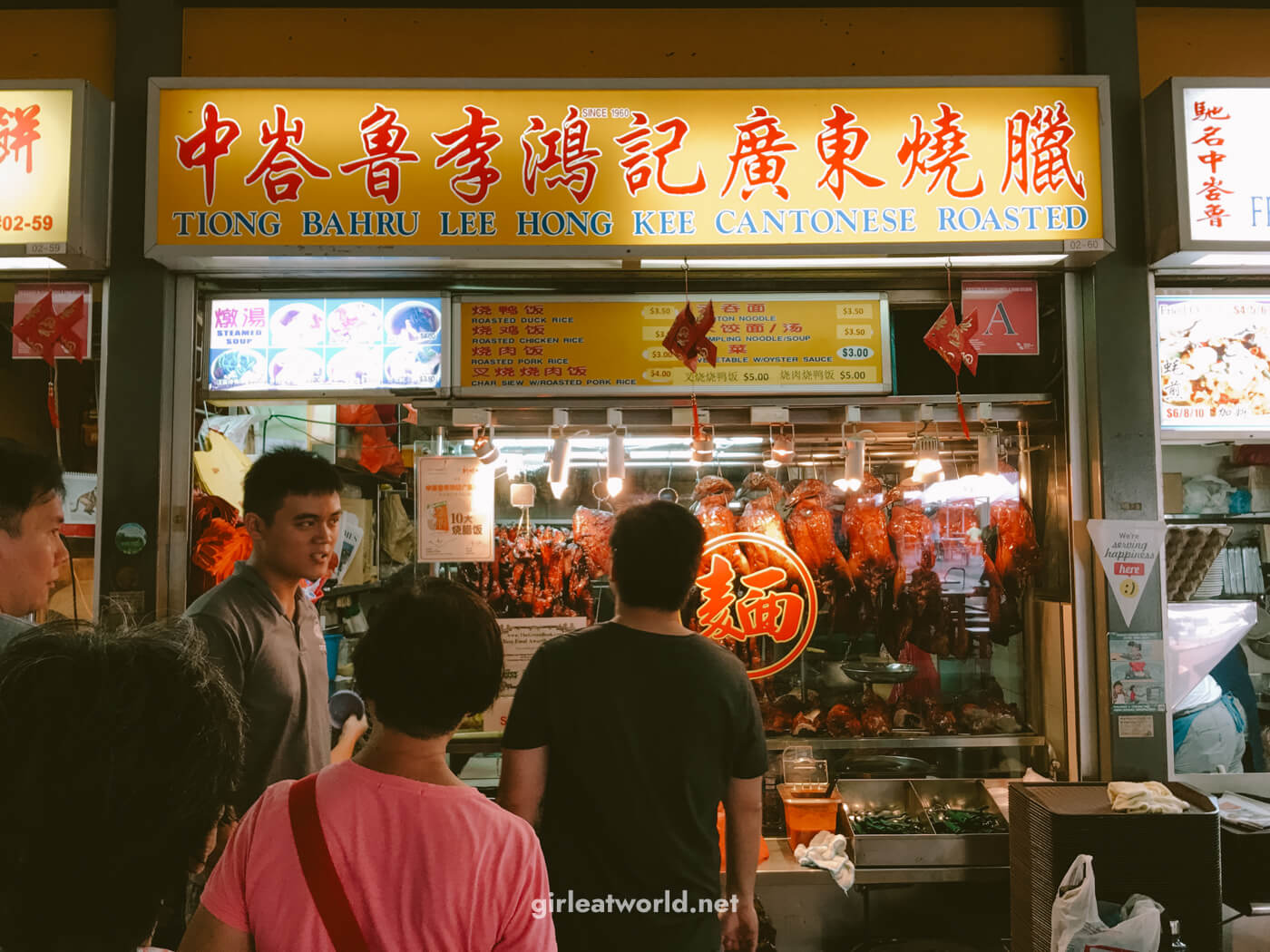 Singapore Food - Roast Meat Stall