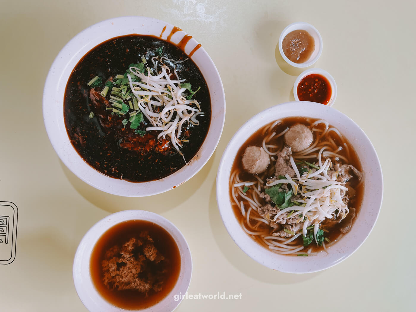 Singapore Food - Beef Noodles