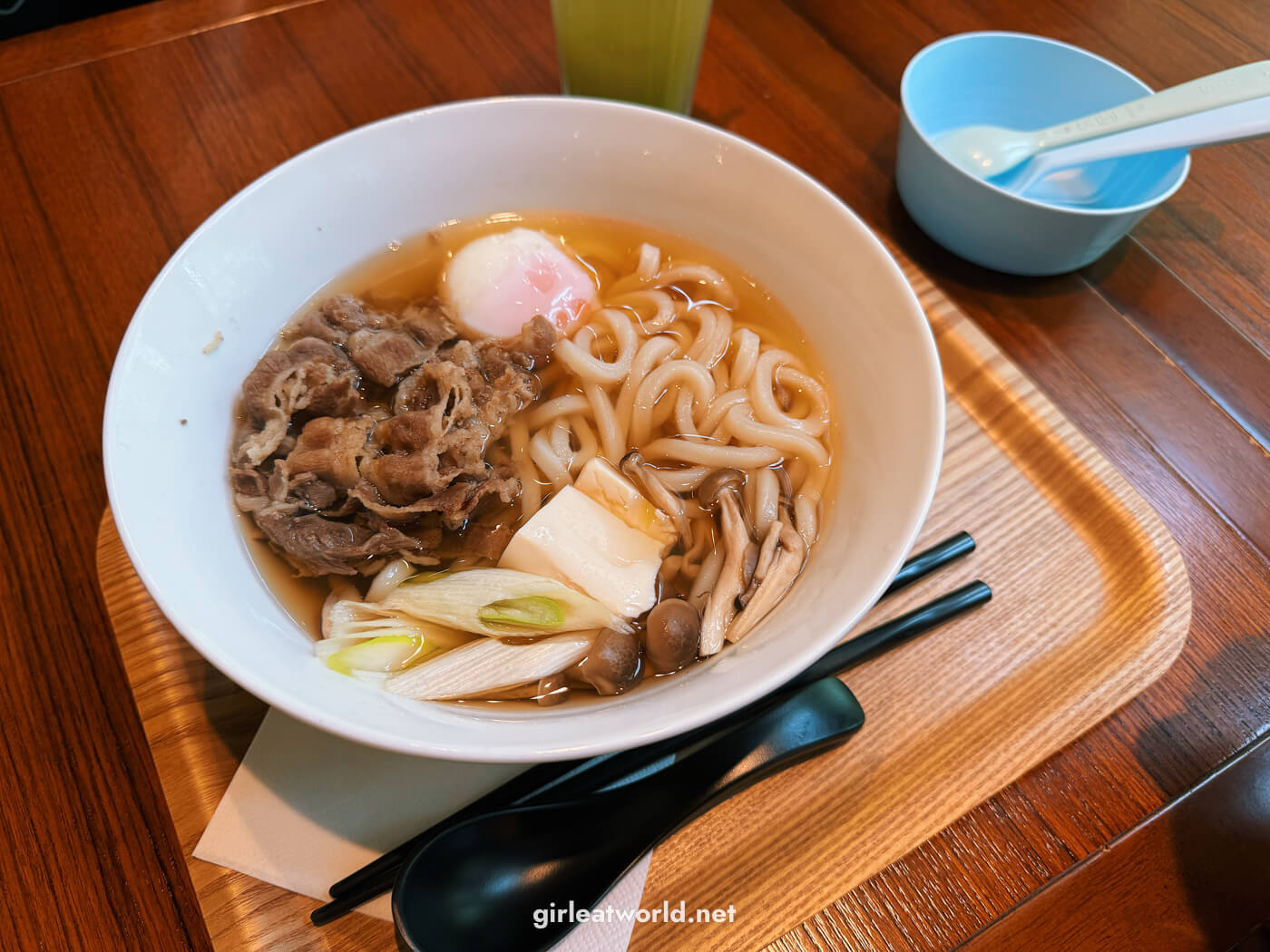 Beef Sukiyaki Udon @ Nana's Green Tea Guoco Tower