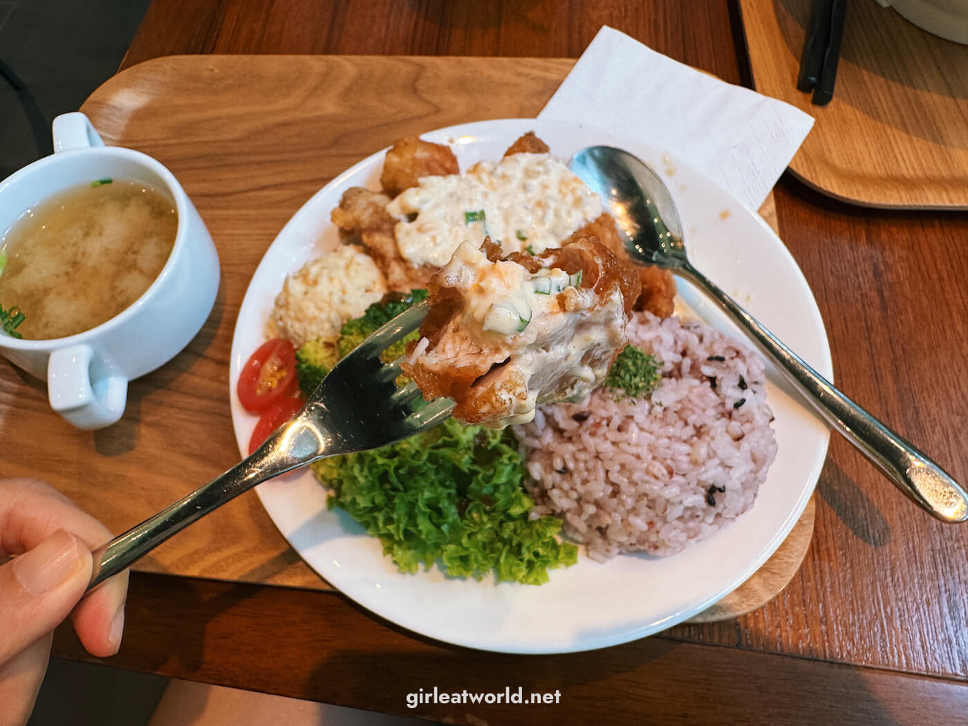 Chicken Nanban @ Nana's Green Tea Guoco Tower