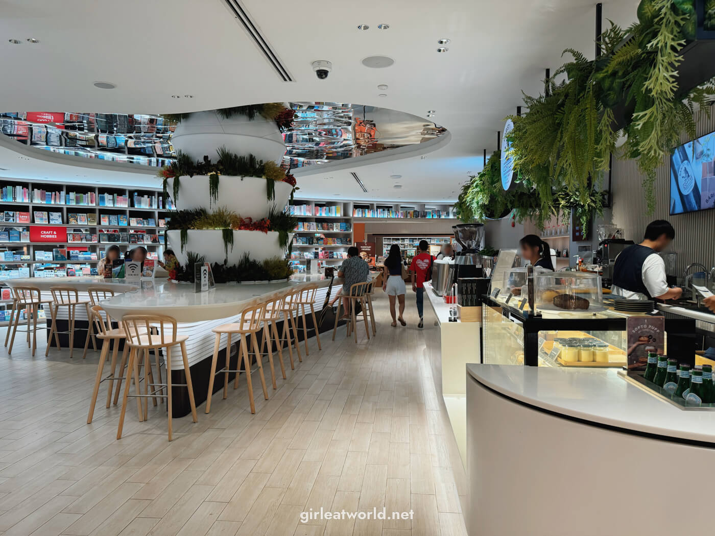 Interior of Baristart Coffee at Wisma Atria