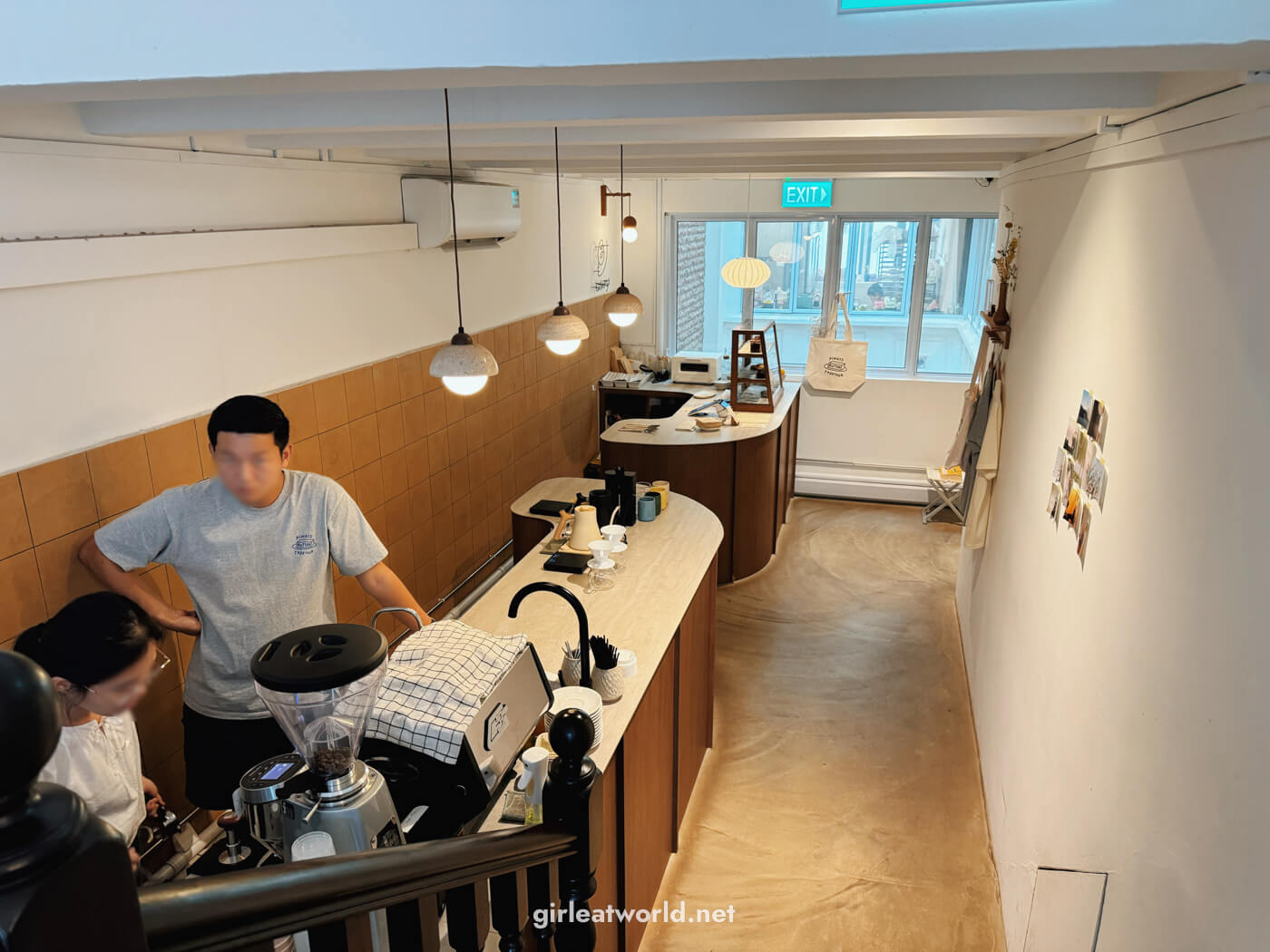 Cashier area at butter tgt