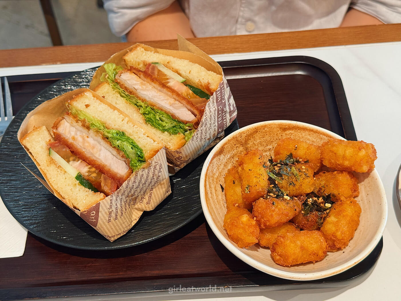 Sando at Cafe Wabi Sabi at Joo Chiat