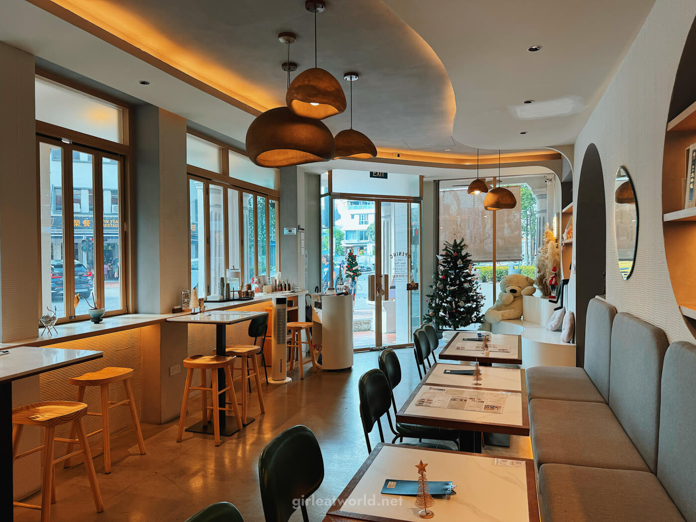 Interior of Cafe Wabi Sabi at Joo Chiat