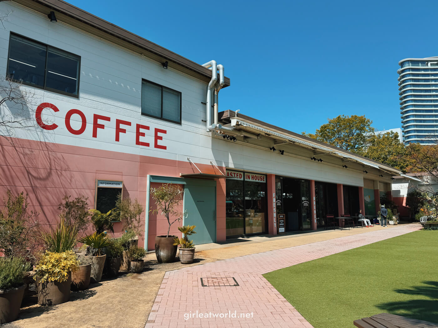 Little Darlings Coffee Roaster in Share Green Aoyama Minami