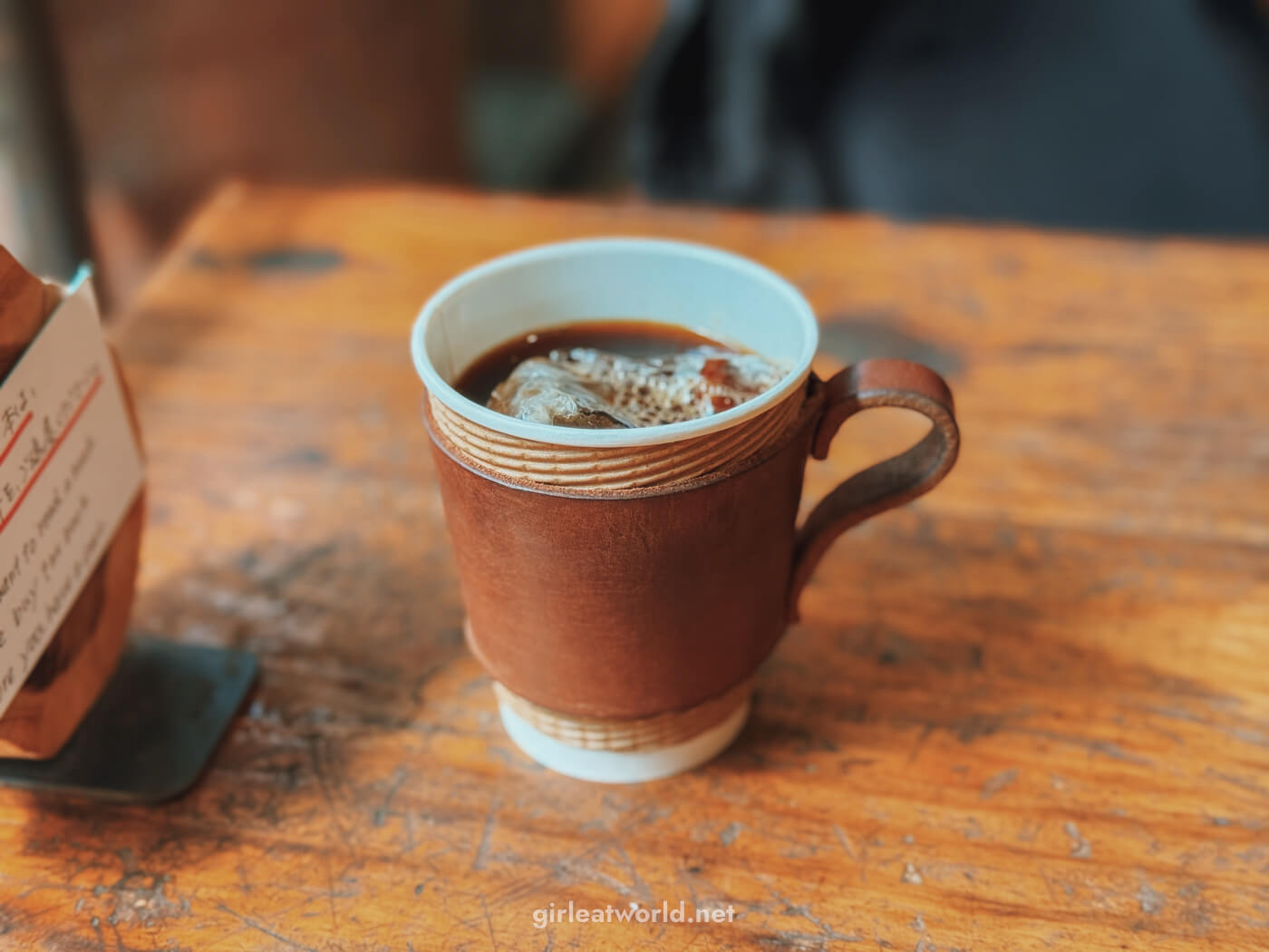 Iced Coffee at Route Books