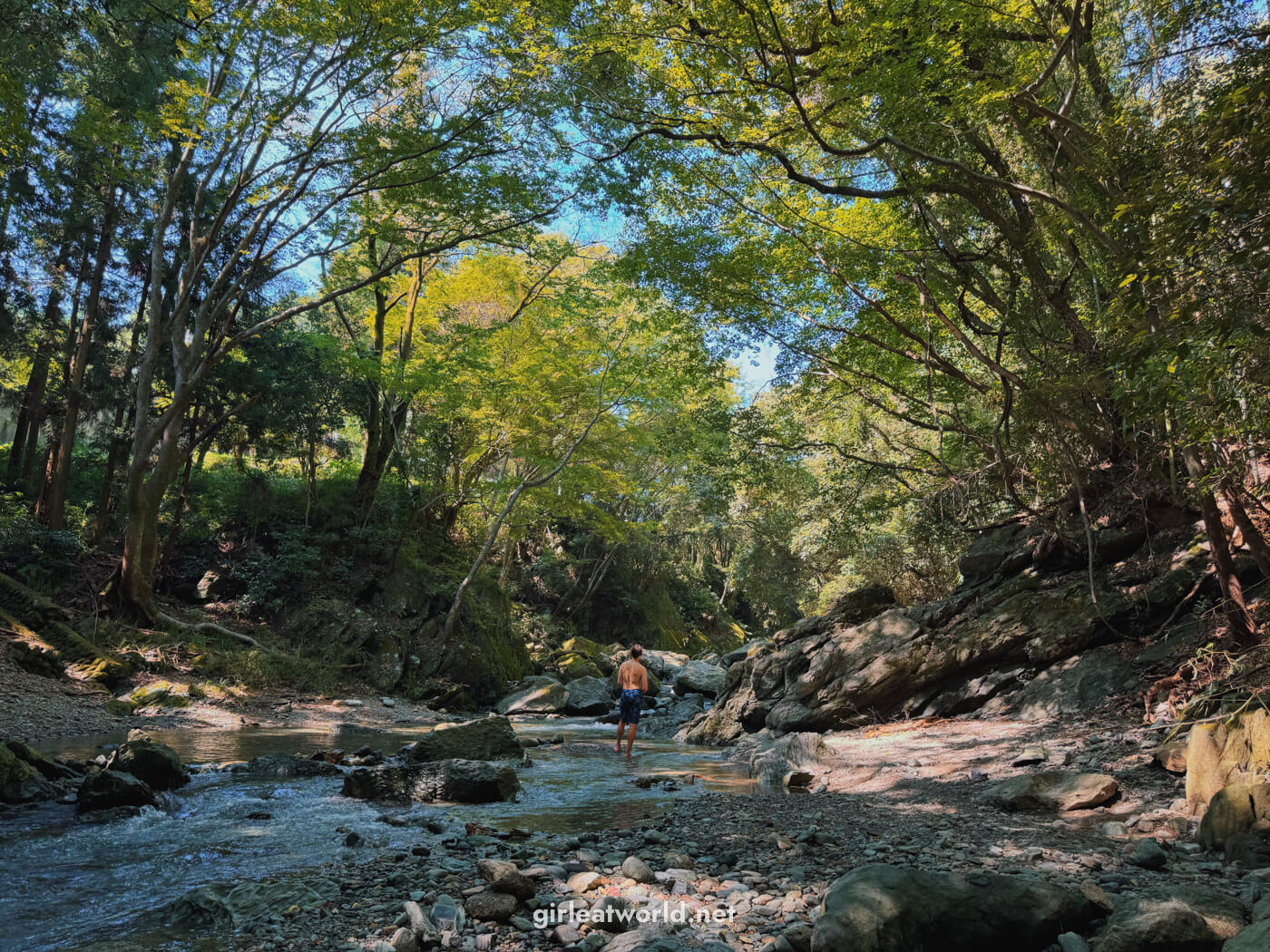 Sanba Gorge in Tokigawa, Saitama