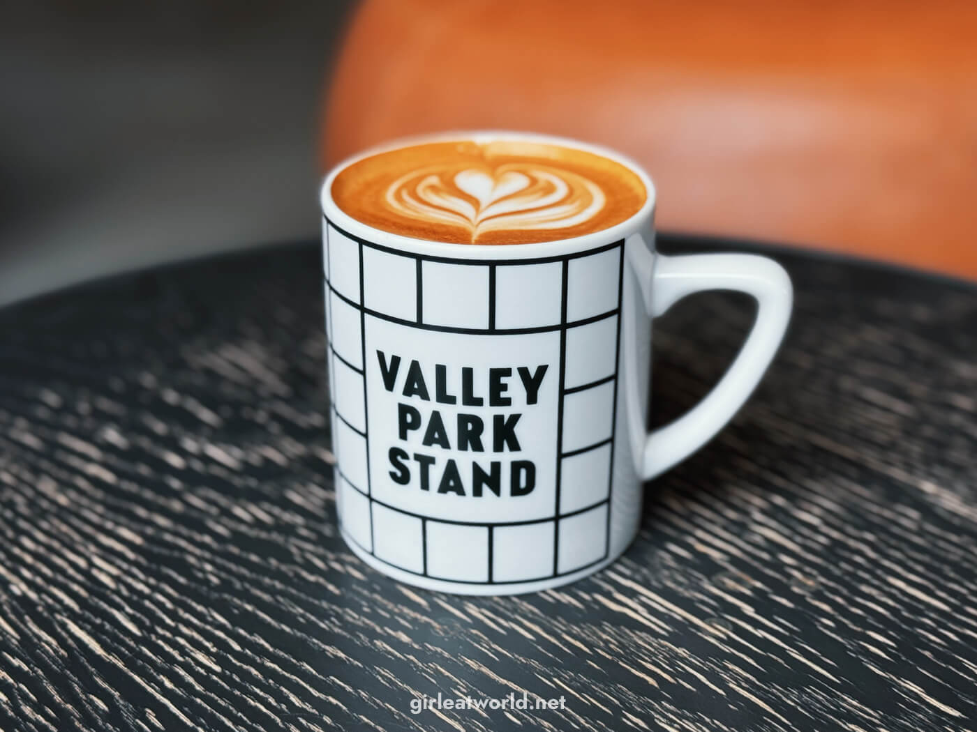 Latte at Valley Park Stand in Shibuya